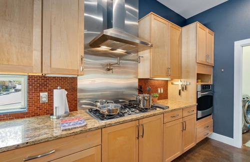 Rosewood House | Spacious Retreat with Hot Tub & Billiards Near Downtown
