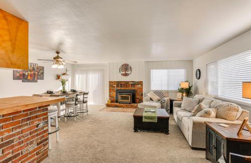 Burney House | 11 Mi to Burney Falls Charming Home with Fireplace