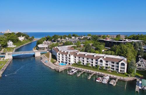 Charlevoix House | Relax at 112 Edgewater Inn with Private Pool & Waterfront Access