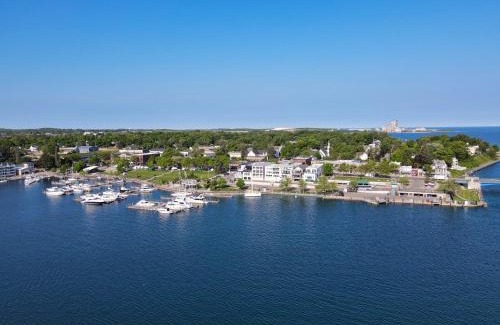 Charlevoix House | Relax at 112 Edgewater Inn with Private Pool & Waterfront Access