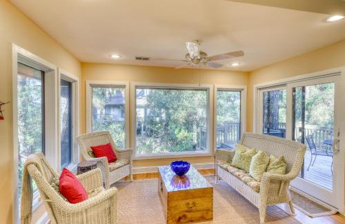 West Beach House | Inviting 12 Inlet Cove Cottage with Pool & Family Amenities