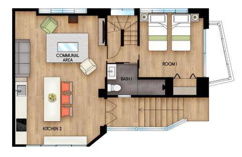 Nozawaonsen Apartment | Spacious 3-Bedroom Apartment with Kitchen, Rated 10/10