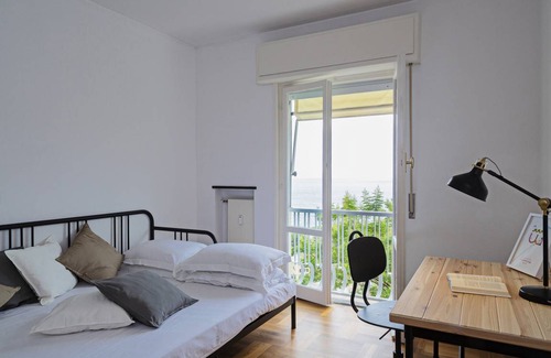 Bogliasco Apartment | Inviting Casa Bianca a Bogliasco with Kitchen Amenities