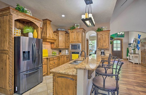 Elmo House | Idyllic Terrell Ranch Escape with Pool & Fire Pit Retreat