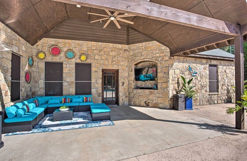 Elmo House | Idyllic Terrell Ranch Escape with Pool & Fire Pit Retreat