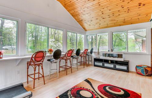 Colesville House | Cozy Getaway with Private Hot Tub near Washington, DC