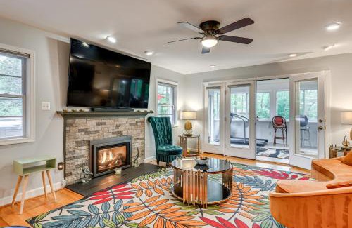 Colesville House | Cozy Getaway with Private Hot Tub near Washington, DC