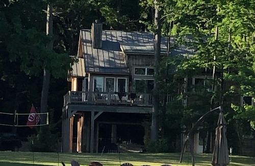 Lake Township Cottage | Stunning Lakefront Home on Big Platte - Review Score 9.6