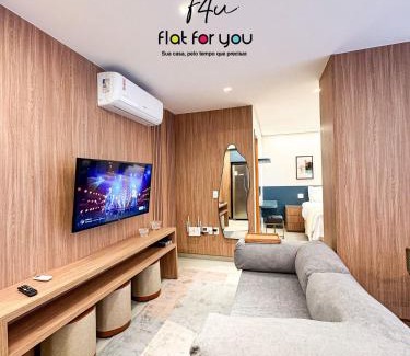 Setor Bueno Apartment | #1401S# Flat decorado e completo no Setor Bueno
