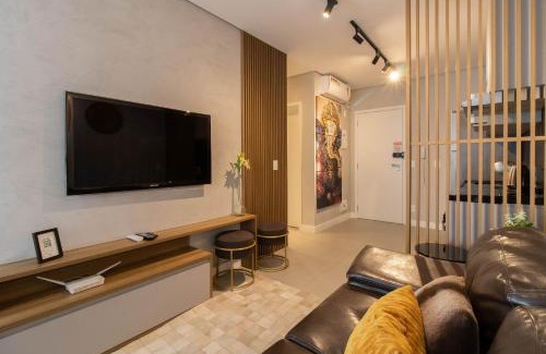 Guarulhos City Centre Apartment | Pet-Friendly Ocean View Loft at Helbor Patteo 1508