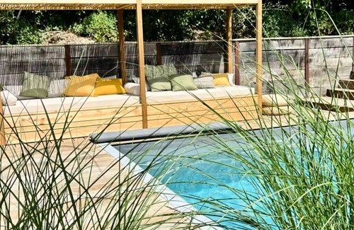 Soulac-sur-Mer Villa | 157 - Charming Baskenhaus mit privatem Pool