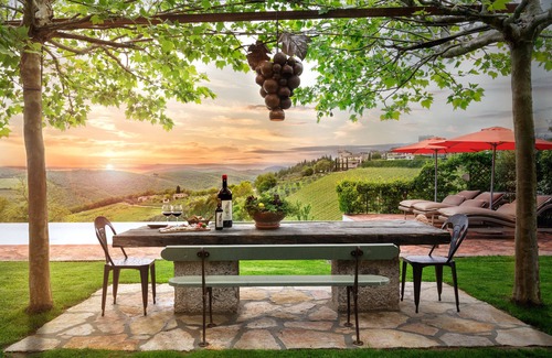 Vertine House | Historic Chianti Farmhouse with Vineyard & Relaxing Pool