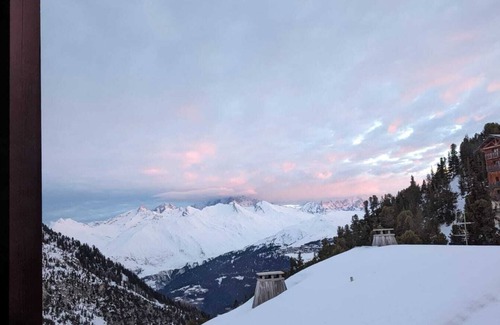 Arc-2000 Apartment | Stunning Duplex Apartment with Mont Blanc View in Les Arcs