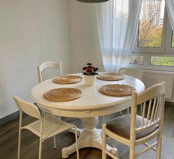 Distrito Sur Apartment | Modern 173A Apartment: Family-Friendly Retreat with Top Ratings