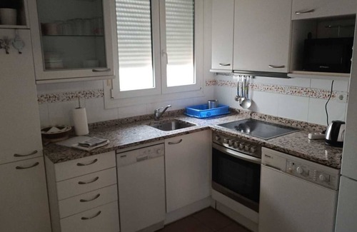 Casablanca Apartment | Modernist Retreat: 18 Torres El Pilar with Kitchen Access