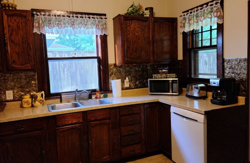 Boone House | Historic Iowa Home Steps from Downtown with Pool & Spa