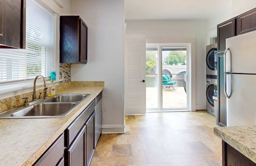 Elkhart House | 1900s home with river views, updated interior, deck, and gas grill - near parks