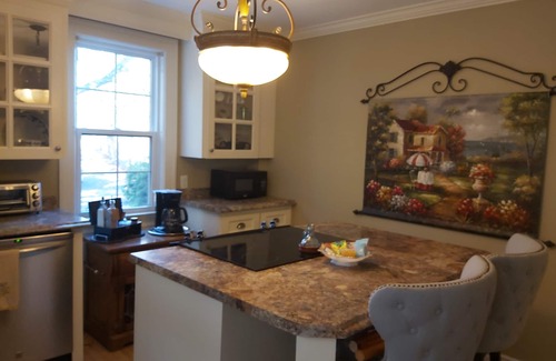 Halifax Apartment | Enchanting 1930's Unit with Ocean View by Waterfalls