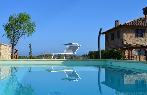 Panicale Apartment | Elegant 19th Century Villa with Private Pool and Ocean View