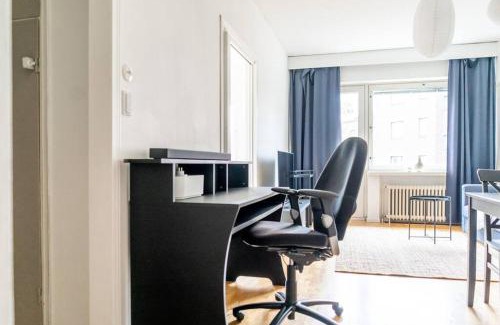 Etelainen District Apartment | Cozy 1BR Apartment with Patio in Family-Friendly Lauttasaari