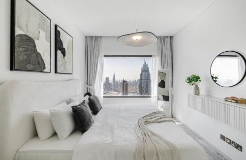 Trade Center Apartment | Incredible Burj Khalifa View, 1 Bedroom in Index Tower DIFC