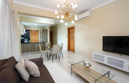 La Julia Apartment | Modern 1BR Downtown Santo Domingo with Pool & Gym Access