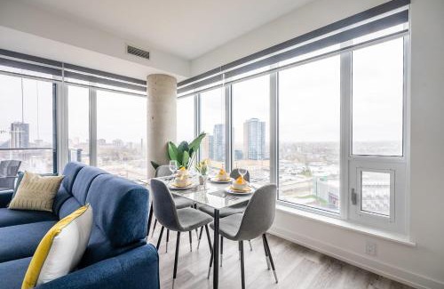 Kitchener House | Modern 1BR Condo with King Bed and City Views