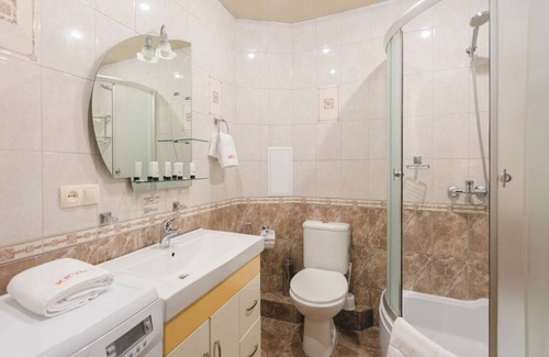 Kentron Apartment | Discover Serenity Central: 1BR with Big Balcony & Kitchen