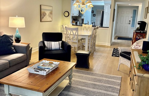 Palmetto Dunes Condo | Perfect Beach Getaway: Steps to Pool & Family Friendly