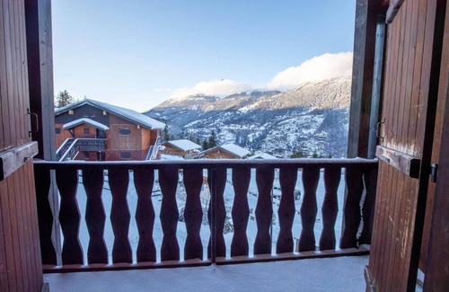 Villarodin-Bourget Apartment | Cozy Retreat with Balcony and Ski Locker at La Norma