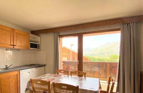 La Joue du Loup Apartment | Relaxing Mountain View Retreat with Pool & Balcony