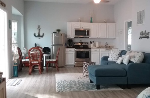 St. Augustine Beach Apartment | Dog-Friendly 1st Street Retreat with Fenced Yard & Pool