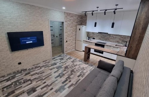 Kokshetau Apartment | Child-Friendly 2-Room Apartment in Prime Location