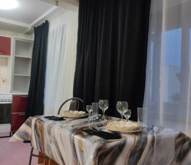 Semey Apartment | Family-Friendly 2-Bedroom Retreat in the City Center