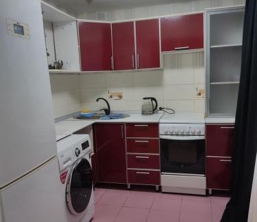 Semey Apartment | Family-Friendly 2-Bedroom Retreat in the City Center