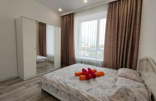 Yesil District Apartment | Stylish 2-Bedroom Apartment at ЖК Варшава - Guest Rated 10/10