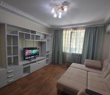Kirovograd Apartment | Convenient 2-Bedroom Stay, Steps from the City Center