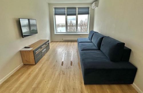 Cherkasy Apartment | Pet-Friendly 2-Bedroom Apartment with Dnipro River Views
