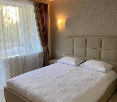 Kostanay Apartment | Modern 2-Bedroom Apartment in City Center - Guest Rated: 9.7