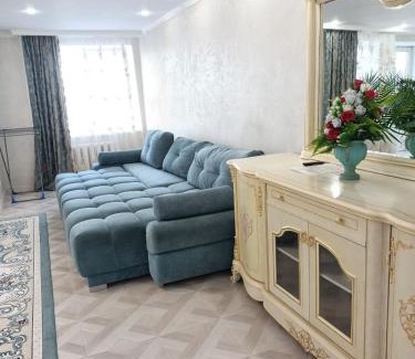 Kokshetau Apartment | Family-Friendly 2-Bedroom Apartment with Hot Tub