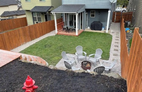 Pleasant Valley House | Modern Ocean View Home with Hot Tub and Fire Pit