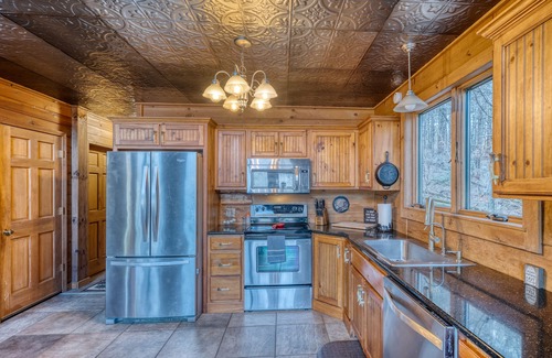 Morganton Cabin | Secluded Retreat with Private Creek, Spa & Game Room
