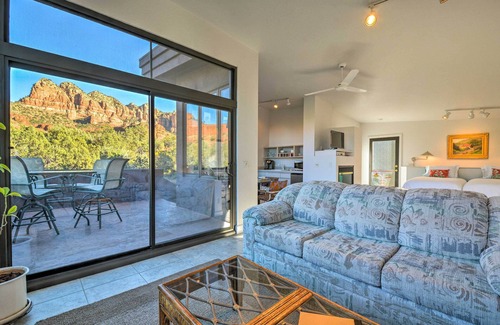 Sedona Apartment | Idyllic Sedona Casita with Breathtaking Red Rock Views