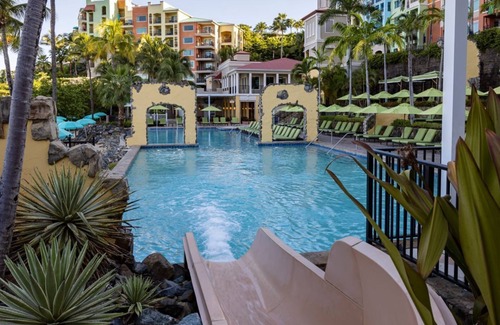 Estate Bakkero Condo | Guest Rated 10/10: Oceanfront Marriott Condo in St. Thomas