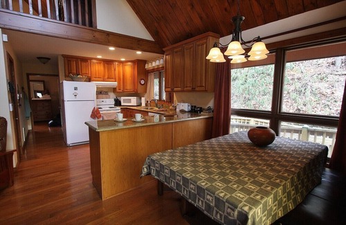Maggie Valley Cabin | Secluded 2 Bd Cabin by Rushing Creek with Hot Tub & Pool