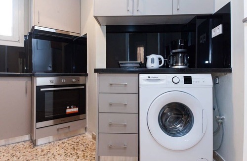 Pangrati Apartment | New 2-Bedroom Apartment in Pagrati with Balcony Access