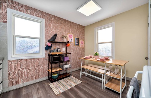Jasper Place House | 2 BDM Bold & Cozy Dopamine Den