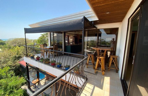 Esterillos Oeste Condo | 2-bdrm Upscale Condo - Esterillos Oeste - Sweeping ocean views, Pool, WiF & AC