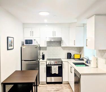 Grandview-Woodland Apartment | Cozy Garden Apartment with Private Parking & Central Location