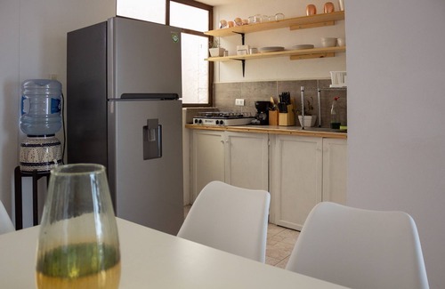 Cholula Apartment | Cozy 2-Bedroom Retreat in Cholula with Pyramid Views